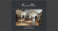 Desktop Screenshot of katrin-may.de